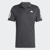 Adidas Unisex Club Tennis 3 STripe Polo ShirT FuncTional Polo T ShirT Black