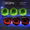 Remote & APP Control RGB Pontoon Boat Marine Led Light Strip Light for Duck Jon Bass Kayak Accent Courtesy Decoration Lights 12v