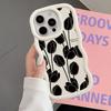 Чехол для iPhone 12 14 13 11 16 Pro Max 15 Plus 17 Air XR 8 Мягкий чехол для телефона Растение Цветок