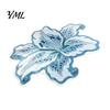 Absorbent Floor Mat for Entrance Lily Shape Mat, Velvet Rug Bathroom And Entrance, Non-slip Decorative Soft Accessory Flower Bedroom Dressing