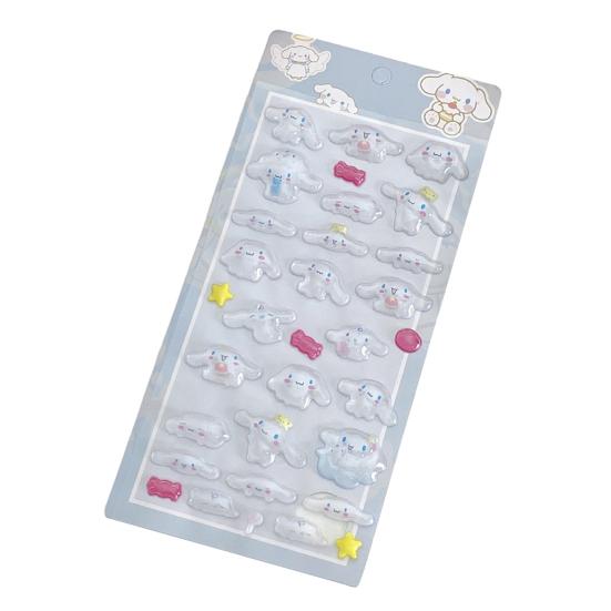 Аниме-тематические 3D-наклейки Милые объемные ПВХ наклейки для журнала и телефона DIY Мультяшные материалы для рукоделия в японском стиле