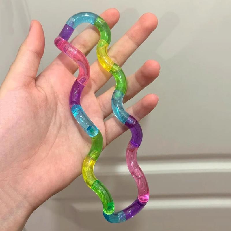 Deformable Rope Knot Stress Relieving Toy Deformation Rope Educational Tangle Fidget Toy Gift for Kid Juguetes Antiestrés