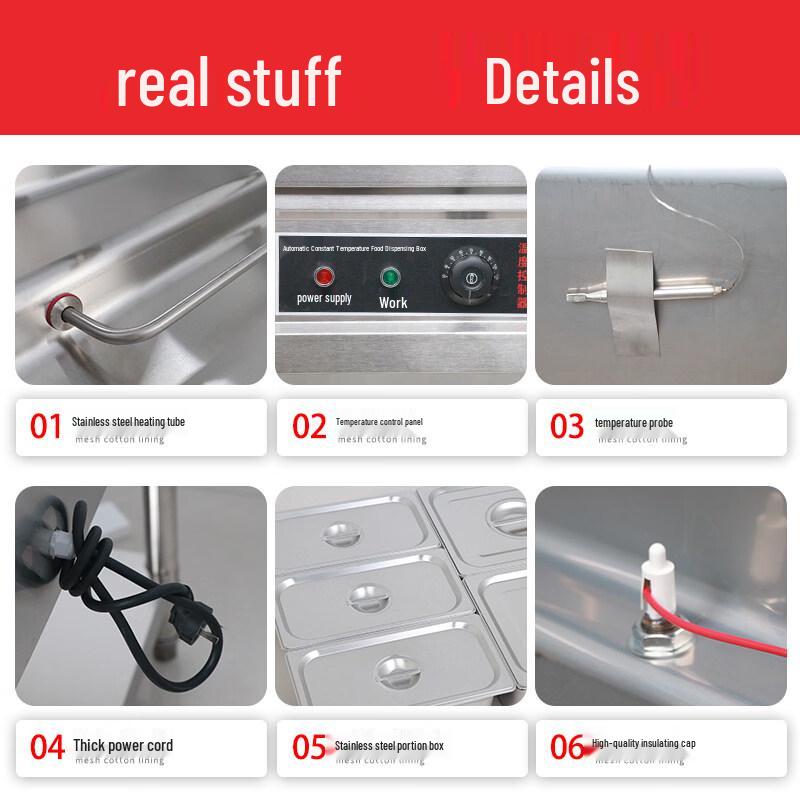 Gubo Commercial Electric Food Warmer Table