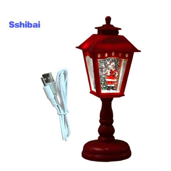 Рождественский снежный шар, свечи, лампа на батарейках, жуткая вращающаяся вода, блестящий снеговик, Рождественская елка, ночник