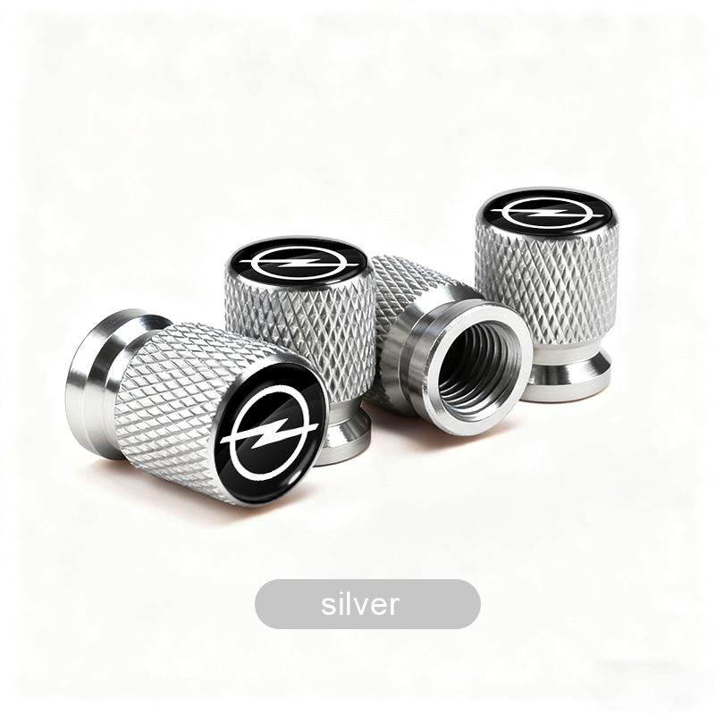 wsvz7 New Car Wheel Tire Valve Caps Air Stem Covers Accessories For Opel Astra j Insignia Astra g Corsa Zafira b Mokka Vivaro Meriva