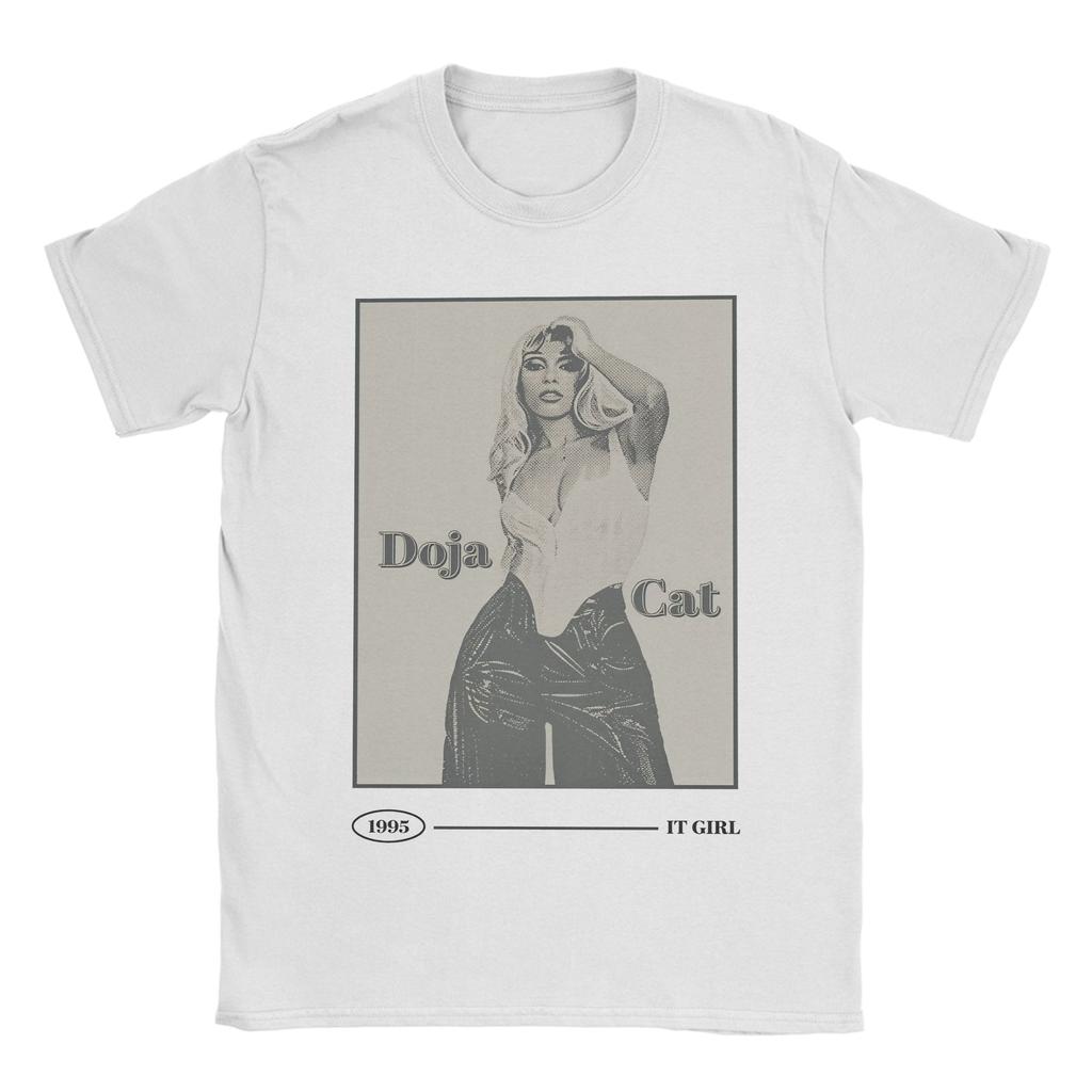 Doja Cat T Shirt Beach Fashion TShirts Unisexs Pure Cotton Breathable Oversized Tees Short Sleeve Y2K Retro Tshirt