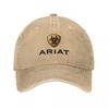 Модные Бейсболки с Логотипом Ariat Женские Мужские Кепки Snapback Женские Мужские Козырьки Кепка от Солнца Унисекс Регулируемые Хлопковые Кепки Тракер