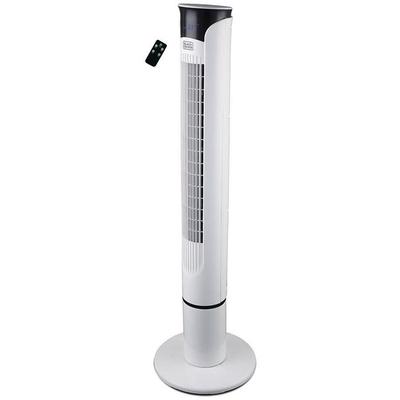 Напольный вентилятор - BLACK+DECKER - BXEFT49E - Бесшумный - Колеблющийся - Пульт дистанционного управления