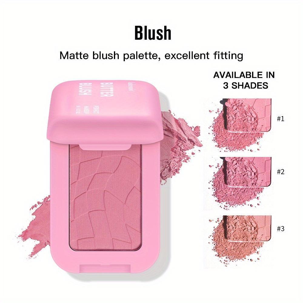 Butter Blush, Contour Matte Blush, Enhance Complexion, Soft Face Makeup, Moisturizing Lipstick