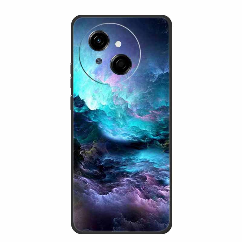 Phone Case For Tecno Spark Go 1 S Back Cover Case 6.67" Black Silicone Soft TPU Coque For Tecno Spark Go 1S Case Go1S Funda Para