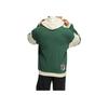 Adidas Originals Trefoil Patchwork Hoodie Мужские толстовки темно-зеленого цвета HY7222