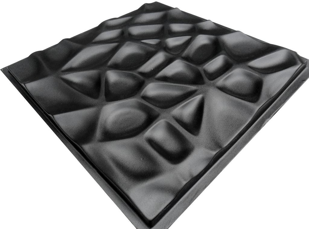 3D стеновая панель Форма для гипсовой, гипсовой или бетонной плитки для декоративных стеновых панелей «Паутина»