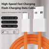 Кабель данных USB A на USB C 240 Вт Кабель-зарядка Быстрая зарядка Поддерживает быструю зарядку Для iPhone 17 16 Samsung Huawei Xiaomi