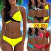 New Bikini Push Up Swimwear Women Swimsuit Swimming Bathing Suit Plus Size Bikinis Set