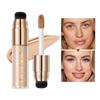 Liquid Concealer with Brush Hydrating Foundation Makeup Oil-control Non-removal of Makeup Skin-friendly BB Cream Foundation Liquid Covers Blemishes