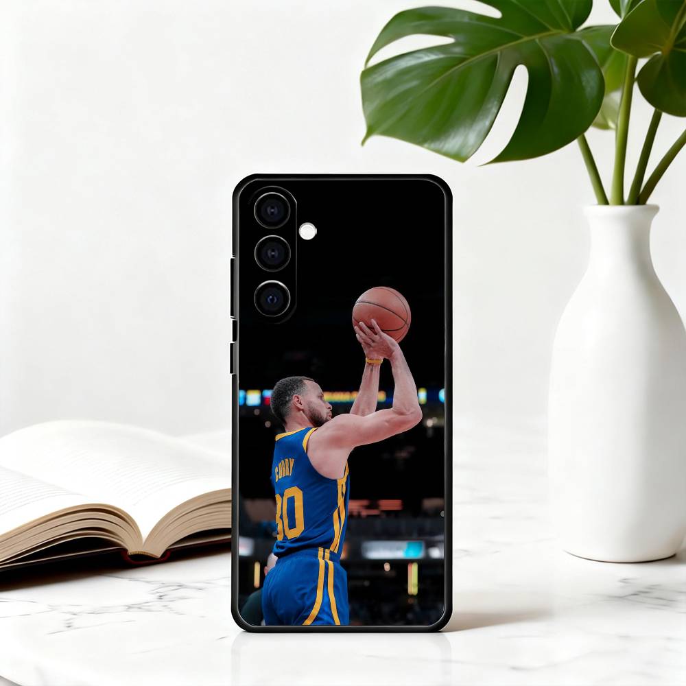 ЧЕХОЛ ДЛЯ ТЕЛЕФОНА BASKETBALL S-Stephen C-Curry 30 SC Для Samsung Galaxy A73,A72,A71,A70,A53,A52,A51,Других Мягкий Черный Чехол