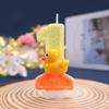 Yellow Duck Birthday Number Candles - Creative Cake Decoration Party Candles