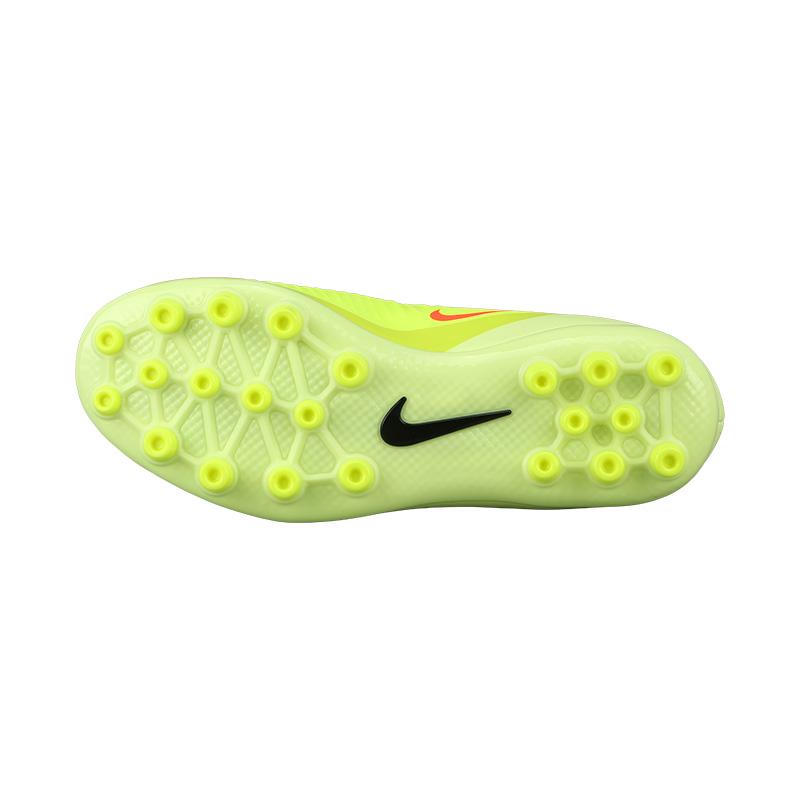 Nike JR. Футбольные бутсы Phantom 6 High Academy AG PS HQ2034-800 Limelight Hyper Crimson Volt для детей