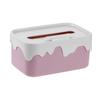Desktop Tissue Box Cute Multifunctional Paper Towel Storage Box for Home Living Room Coffee Table