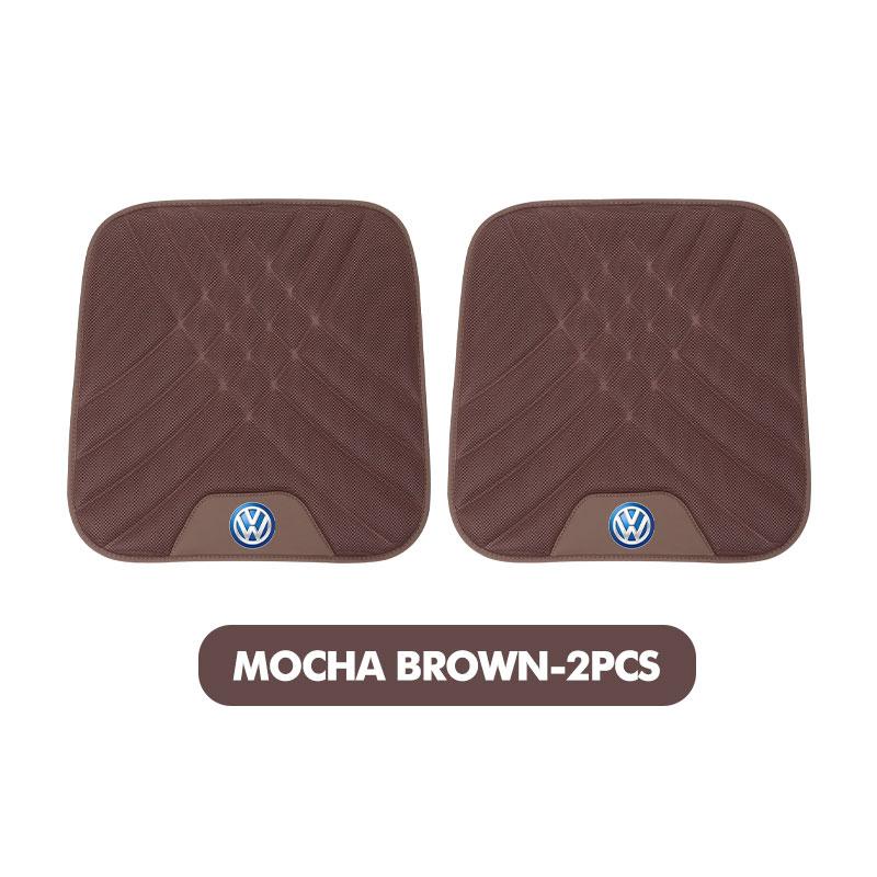 2026 saf7Ice Silk Car Seat Cushion Breathable Anti Slip Auto Protect Pad For Volkswagen VW Passat Golf 4 5 6 Tiguan Polo Scirocco Jetta