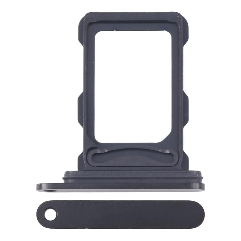 Single / Dual SIM Card Tray For iPhone 16 Pro Max Phone SIM Card Tray Replacement Spare Part