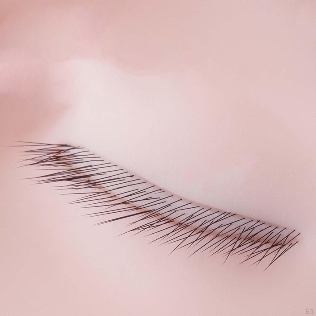 Lash Mannequin Head Rubber Practice ,Professional ,Reusable Cosmetology Doll Face