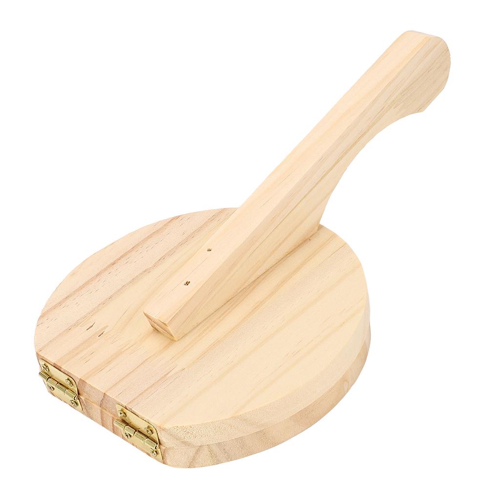 Пресс для тортильи с деревянной эргономичной ручкой, ручной пресс для тортильи, производитель муки, тортильи, пиццы, роти