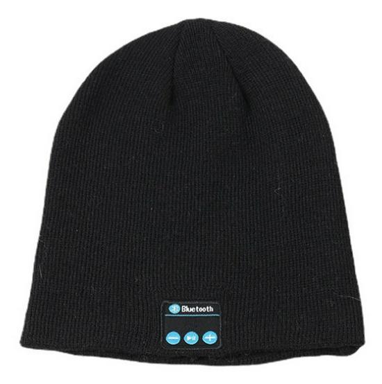 Самая продаваемая беспроводная вязаная шапка с Bluetooth 5.2 - Теплая зимняя шапка с наушниками