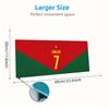C.Ronaldo Color Mouse Pad Large Gaming Table Cushion Non-slip Laptop Tablet Big Mousepad XXL Mat Mini PC Playmat With Lock edge