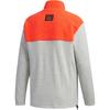 Adidas Neo X Pokemon Color Block Half-Zip Pullover Sweatshirt Men Sweatshirt Gray FU3917