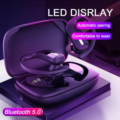Беспроводная стереогарнитура T17 True Wireless с поддержкой Bluetooth V5 и светодиодным индикатором питания. Высокочеткий звук HiFi.