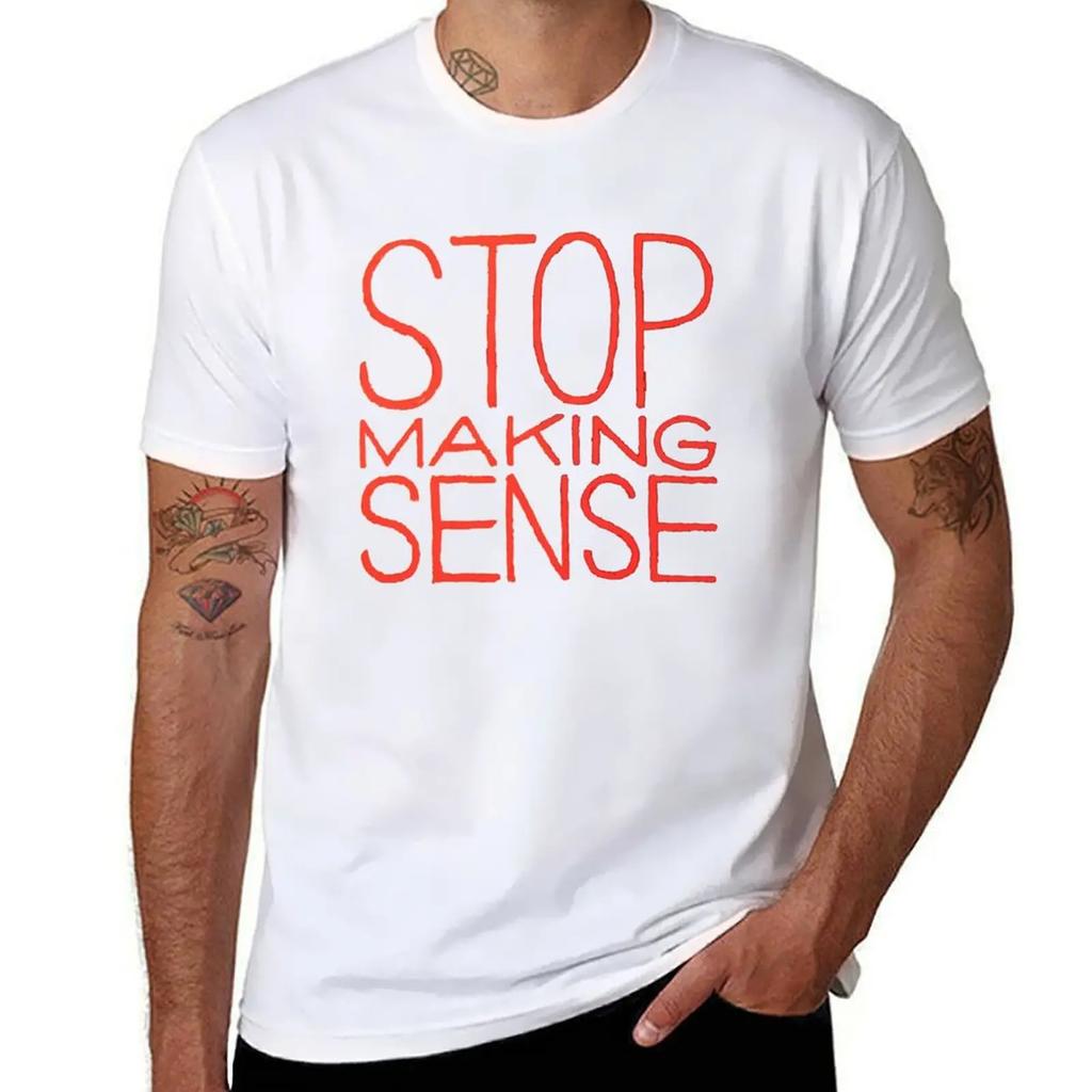 Stop Making Sense T-Shirt Short sleeve tee shirts graphic tees summer tops plain plain t shirts