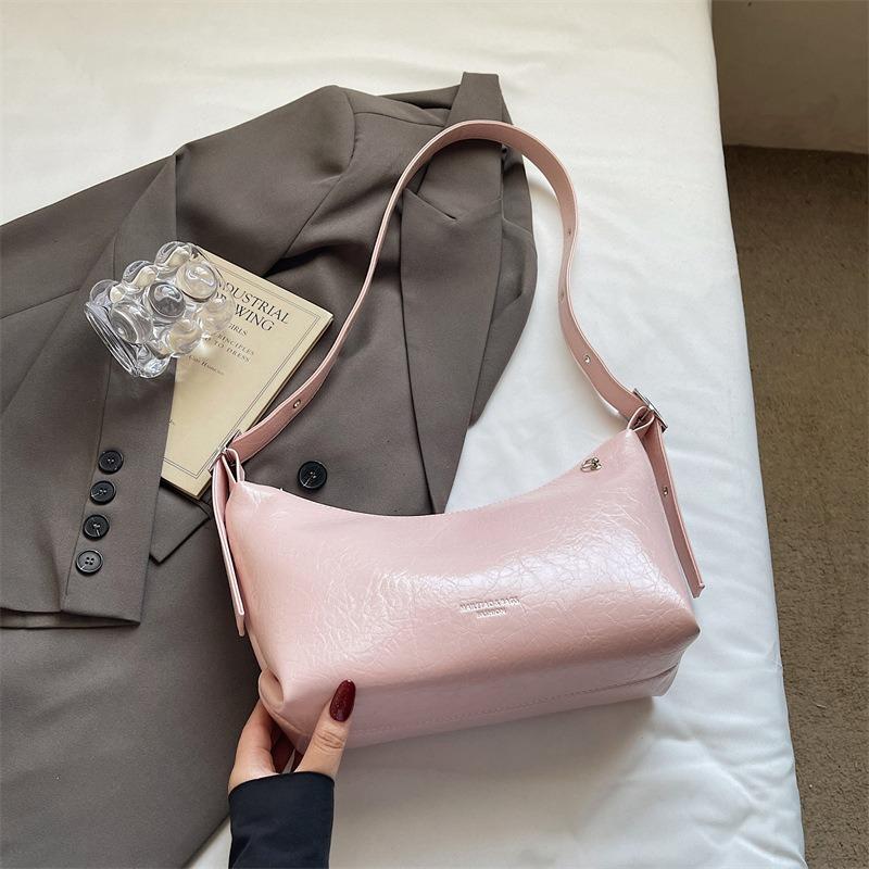 Высококлассная модная сумка под мышкой женская новая сумка через плечо для通勤, повседневная сумка-мессенджер в форме пельменя