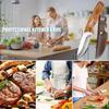 Нож для разделки мяса, универсальный нож, тесак для мяса, рыбы, фруктов, овощей, кухонные ножи, кованые вручную, лезвия для нарезки повара, кухонные инструменты