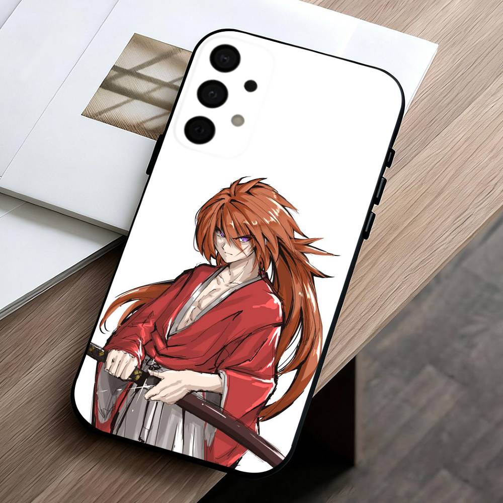 Чехол для телефона Аниме R-Rurouni K-Kenshin-N для Samsung Galaxy A73,A72,A71,A70,A53,A52,A51, Мягкий силиконовый черный чехол