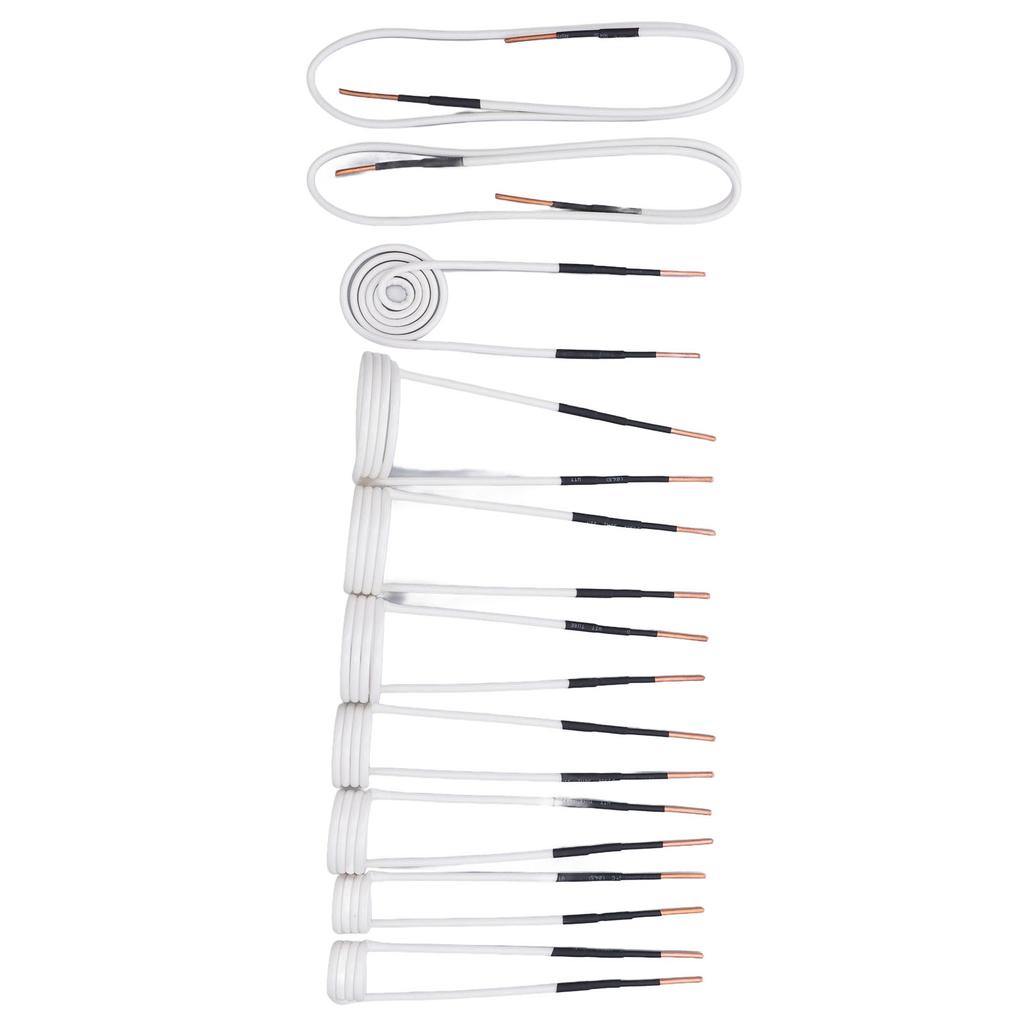 10 шт. Индукционные нагревательные катушки 2,5 мм латунный сердечник электрический нагрев индукционная катушка комплект для удаления ржавых гаек и болтов