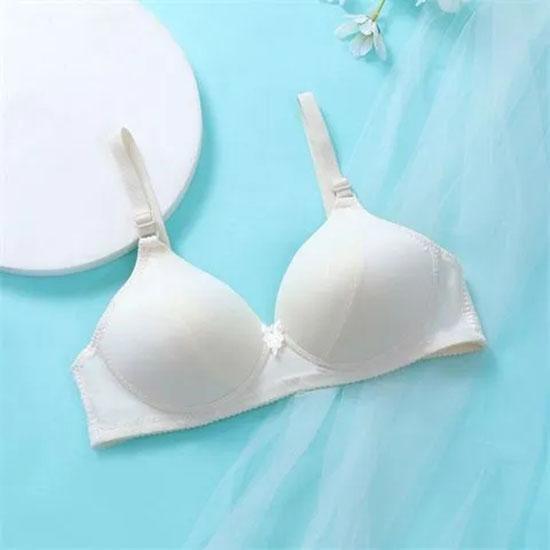 Лисий бюстгальтер в сборе, женский бюстгальтер пуш-ап, розовый кружевной провод, свободный сбор, сексуальная чашка AB, тонкое удобное нижнее белье для груди
