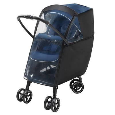 Чехол-дождевик для коляски Aprica Multi Rain Cover Plus, совместимый с Karoon Air 2023917 Lacuna, Runrun, (черный)