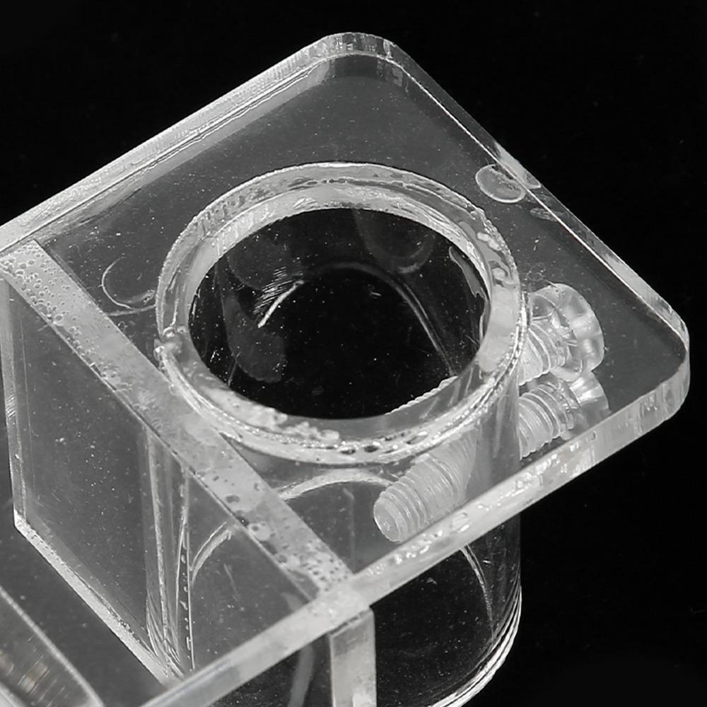 Transparent Acrylic Aquarium Pipe Clip High Transmittance Aquarium Pipe Holder Fish Tank