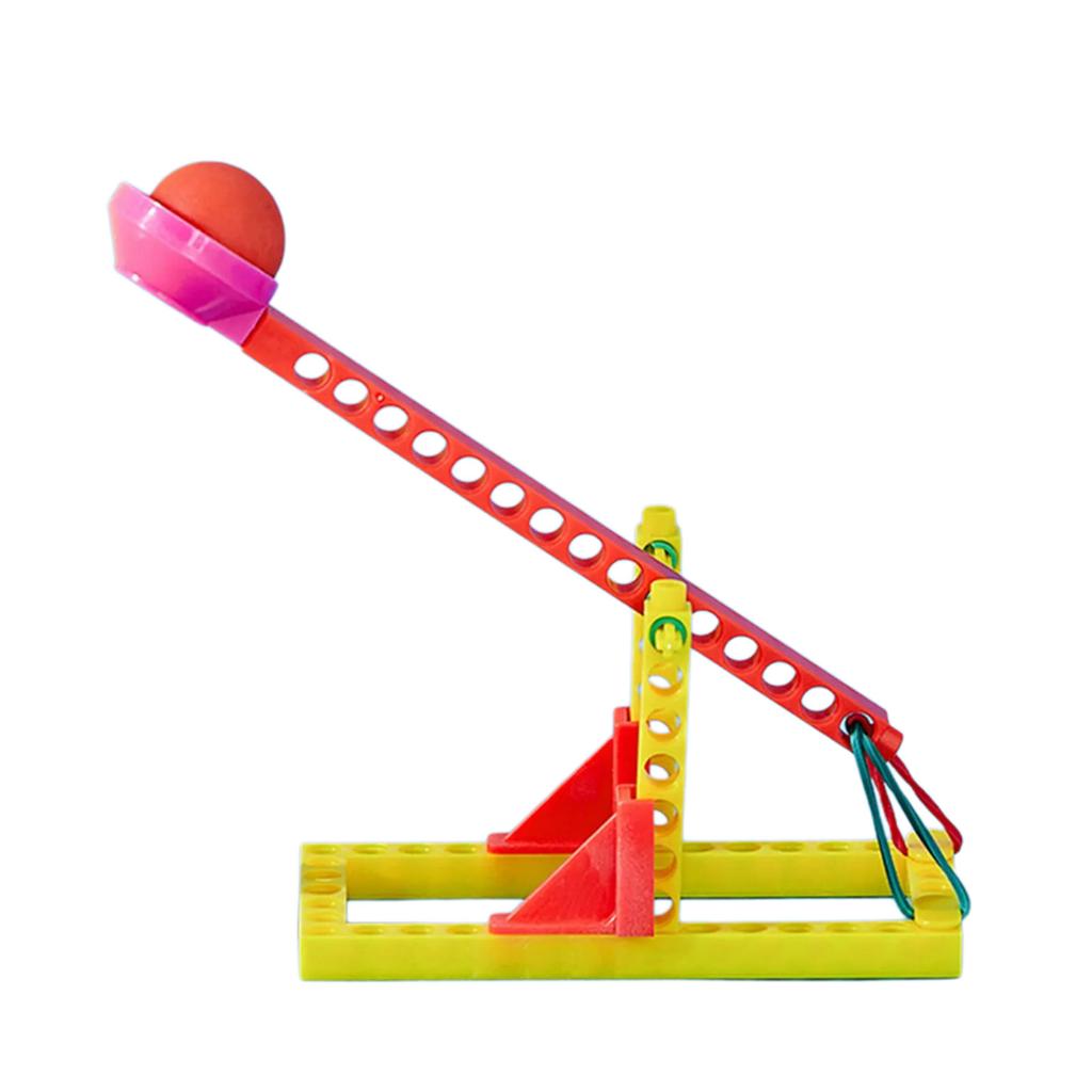 Комплекты моделей катапульт «Требушет» из АБС-пластика, удобные в использовании для семейных игр, вдохновляют на творчество и практические навыки