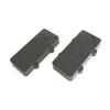 YJB PARTS JM (Jazzmaster) Pickup Covers, 2-Piece Set (Inch, Black)