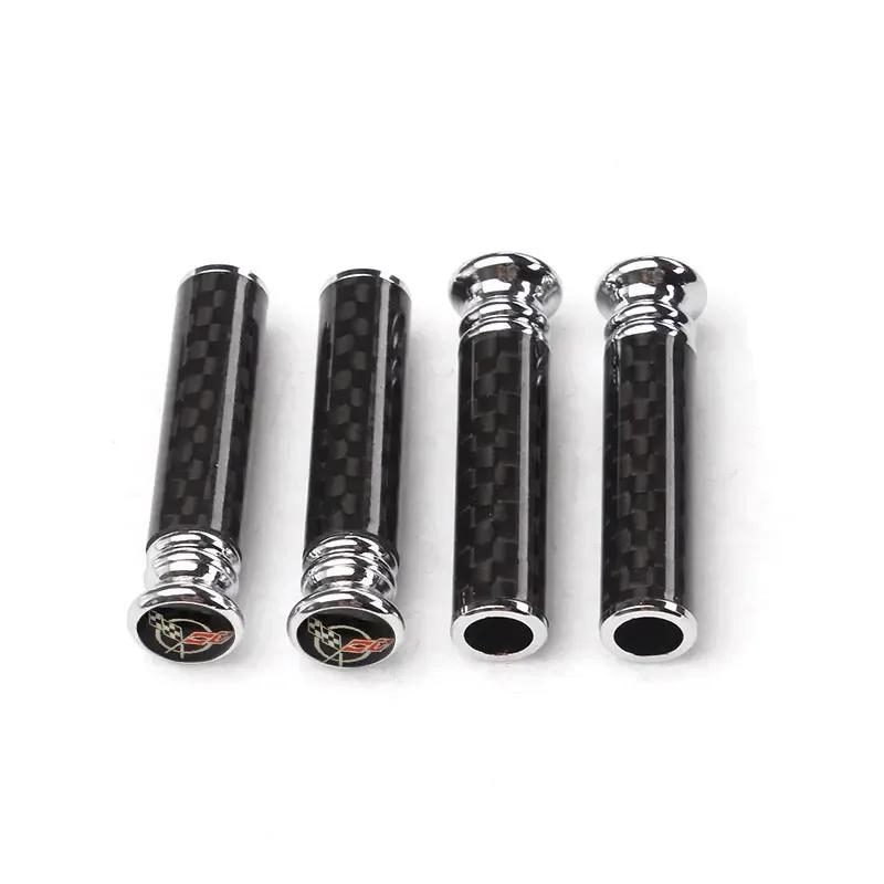 Carbon Fiber for Chevrolet COLORADO Corvette IMPALA AVEO CAPTIVA CRUZE EQUINOx LACETTI MALIBU Car Door Lock Pins Bolt Cover