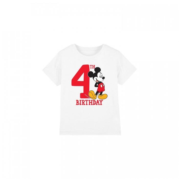 Disney Childrens/Kids Mickey Mouse 4th Birthday T-Shirt
