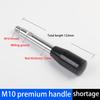 M6-M12 Fixed Long Grip Handle Bakelite Knob Handle Work Rod Machine Tool Work Handle Bar Bench Drill Accessories
