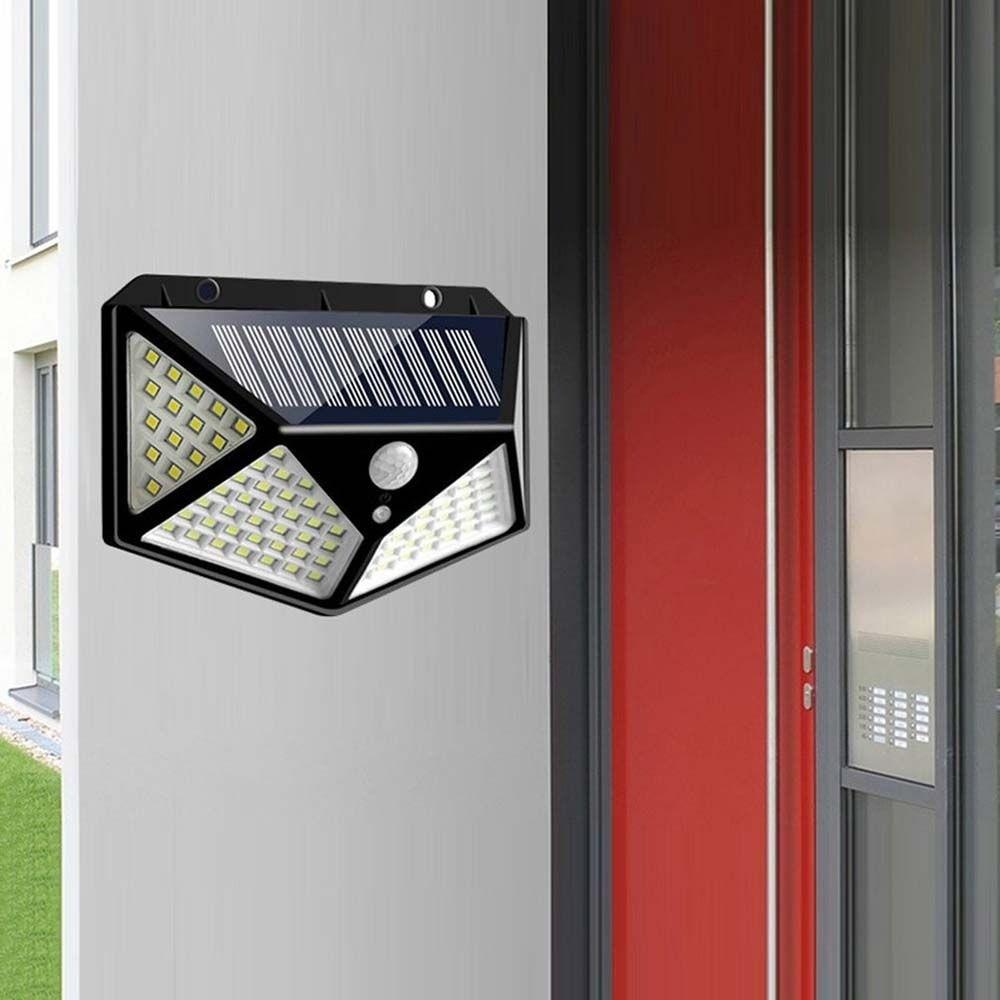 IP65 Waterproof Motion Sensor Light 100 LED Beads Solar Lamp Solar Street Lights Wall