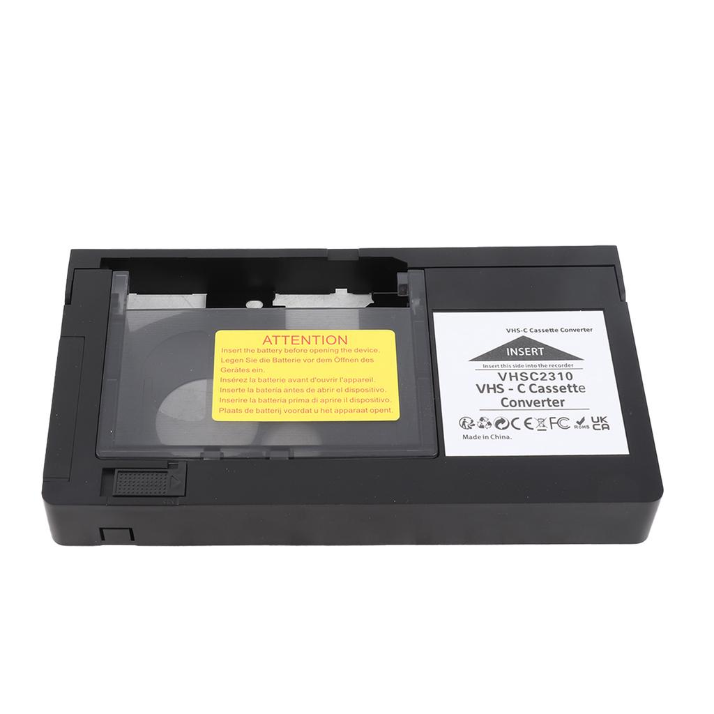 Бокс-адаптер для кассетной видеокамеры для конвертера кассет VHS в VHSC Поддержка воспроизведения записи Управление одной кнопкой