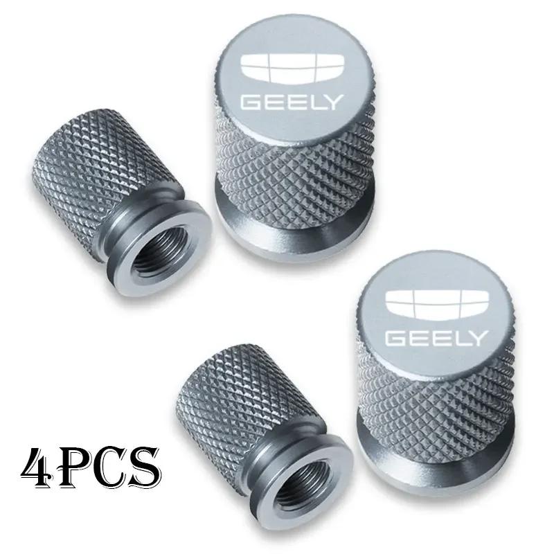 4 шт. для Geely Atlas Coolray Emgrand EC7 EC8 X7 EX7 CK2 Колпачки на ниппель колеса автомобиля Покрышки Ствол шины Воздухозащитные Водонепроницаемые