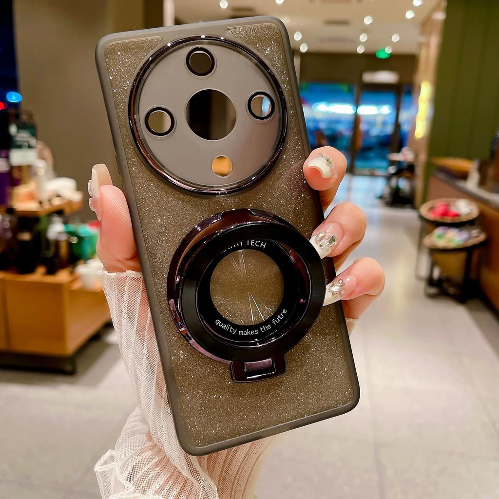 Для Huawei Honor X9B X8B X7B чехол мягкий блестящий с кольцевой подставкой Магнитный защитный чехол для задней панели чехол для Honor X7B X8B X9B X9A X9 X7 X6S X5 Plus Shell