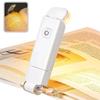 Светодиодный USB перезаряжаемый светильник для книг, светильник для чтения, защита глаз, ночник, портативный настольный светильник с зажимом, светильник для чтения, ночник