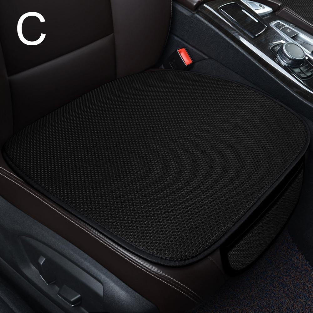 50x53 см автомобильная летняя прохладная шелковая подушка для сиденья из нескользящей дышащей сетчатой ткани для вентиляции универсальная охлаждающая подставка для сиденья автомобиля